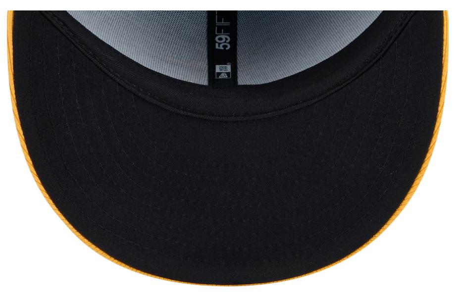 Rays New Era Yellow Burst On-Field Low Profile 59Fifty Fitted Hat