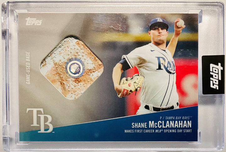 Rays Shane McClanahan Topps Baseball Relic Card