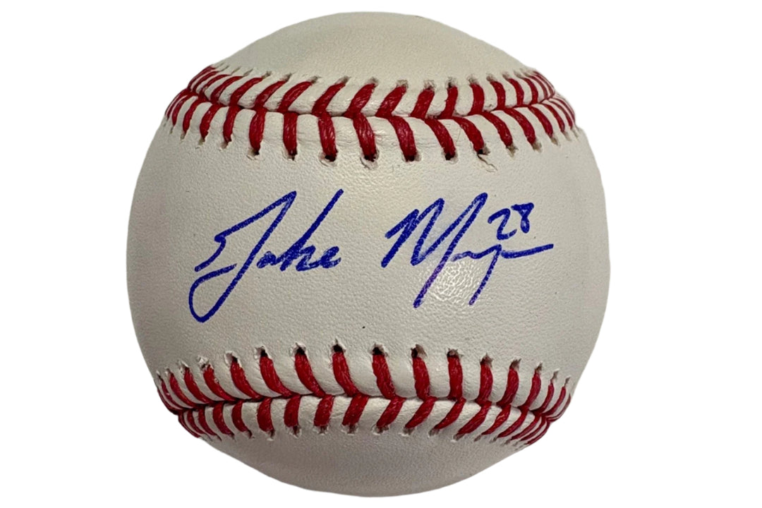 Rays Jake Mangum Autographed Official MLB Baseball