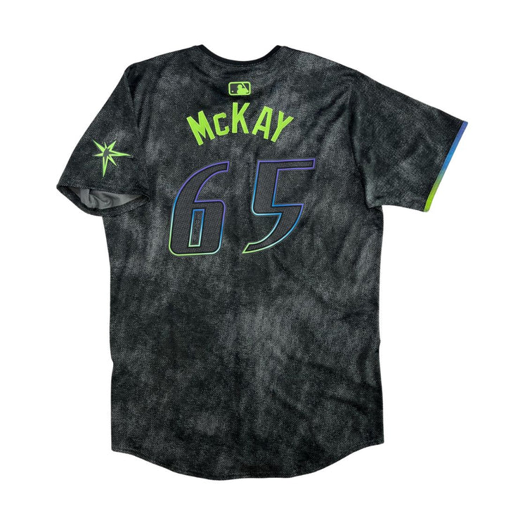 Rays Brendan McKay Team Issued Authentic City Connect Jersey