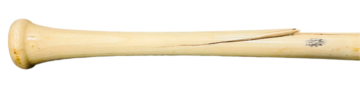 Rays Austin Meadows Game Used Autographed Broken Bat