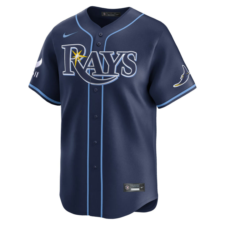 Rays Men's Nike Navy Vapor Limited Jersey