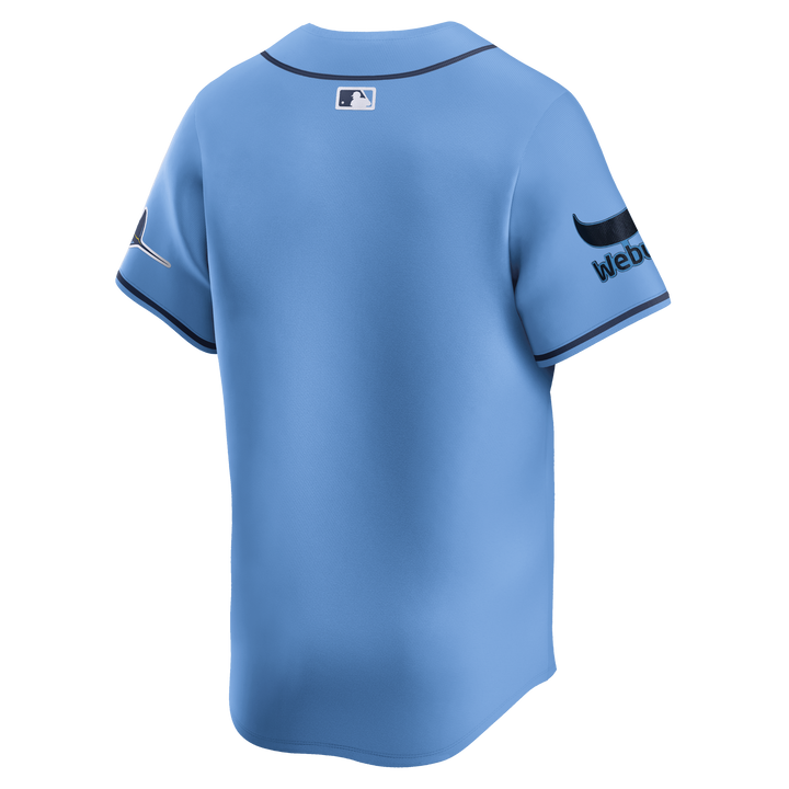 Rays Men's Nike Columbia Blue Burst Replica Jersey