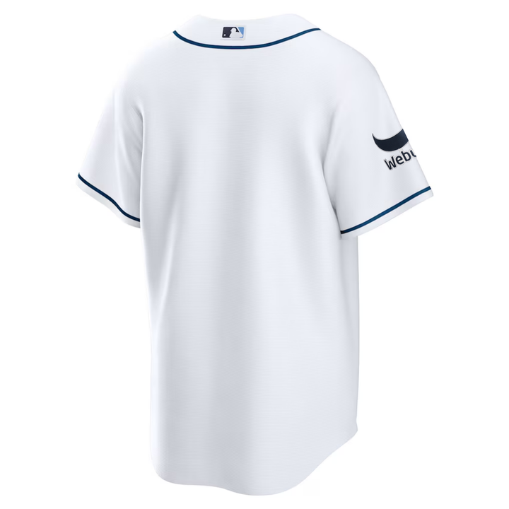 Rays Men's Nike White Home Replica Jersey