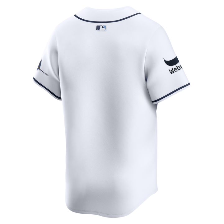 Rays Men's Nike White Vapor Limited Jersey