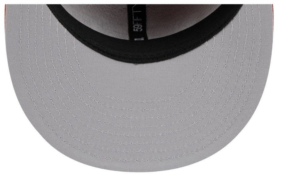 Rays New Era Montgomery Biscuits Bacon Theme Night 59Fifty Fitted Hat