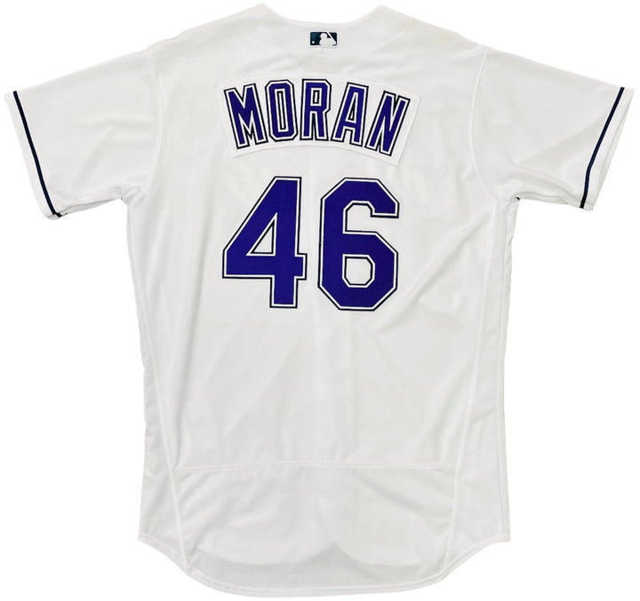 Rays Brian Moran Team Issued Authentic Devil Rays Jersey