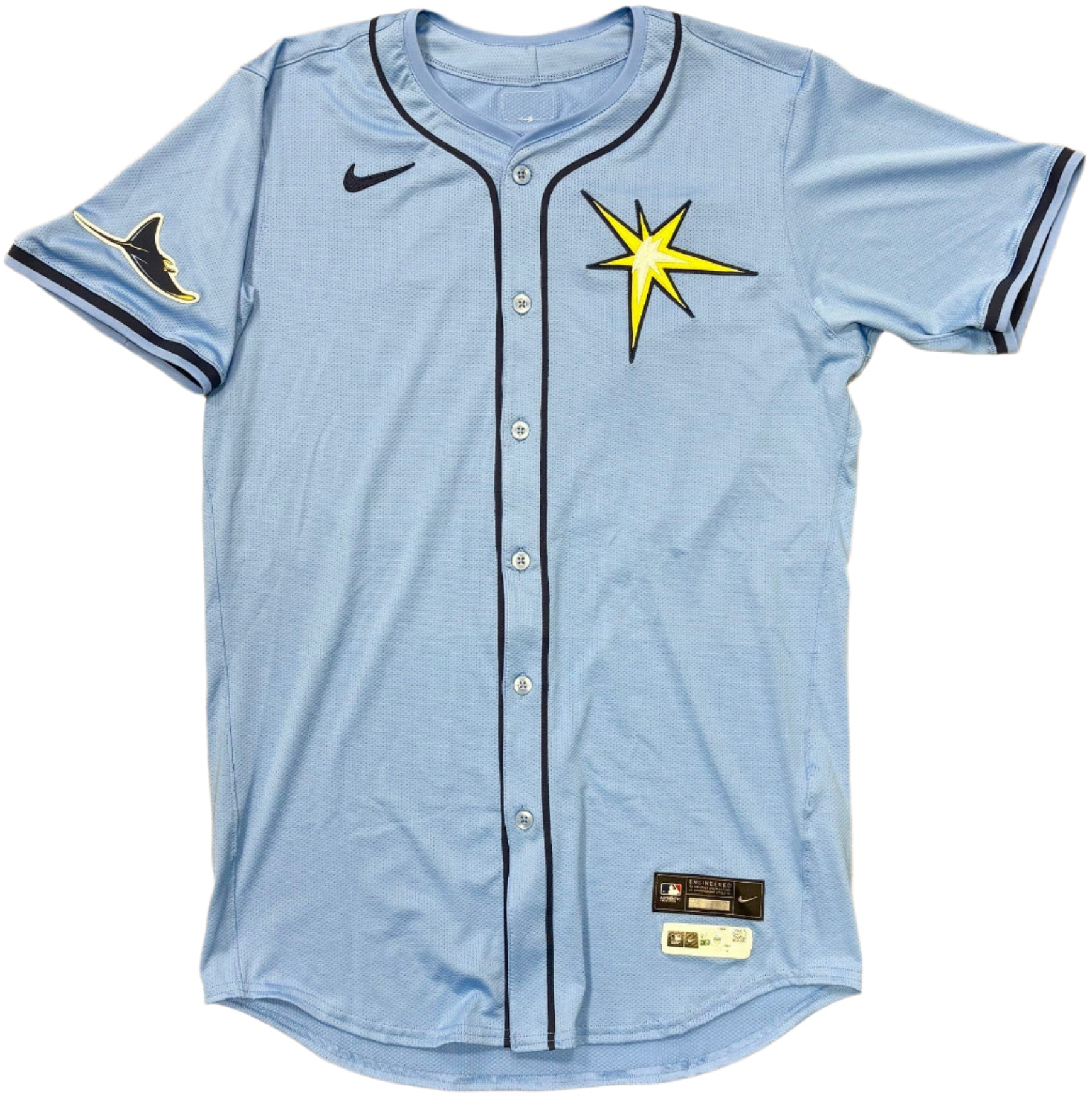Rays Christopher Morel Team Issued Authentic Autographed