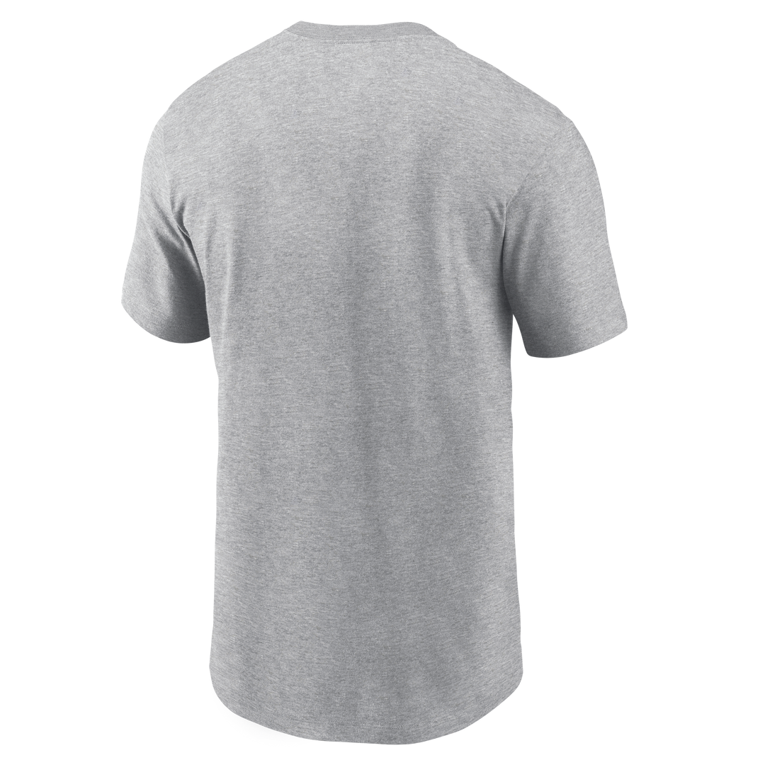 Rays Nike Road Gray Wordmark T-Shirt
