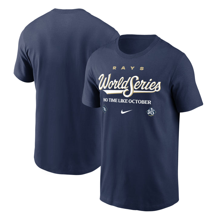 Rays Nike Navy 2026 World Series Cotton T-Shirt