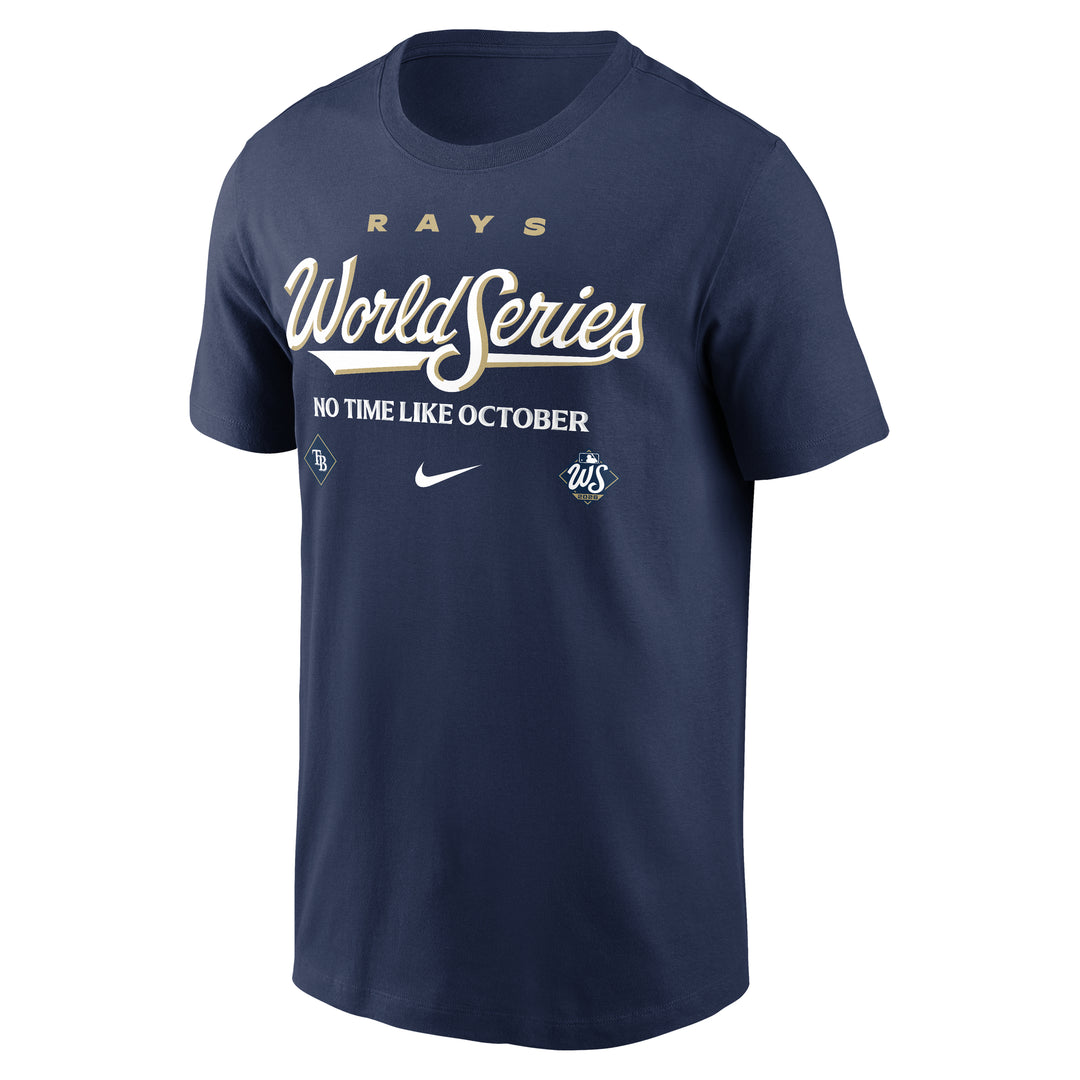 Rays Nike Navy 2026 World Series Cotton T-Shirt