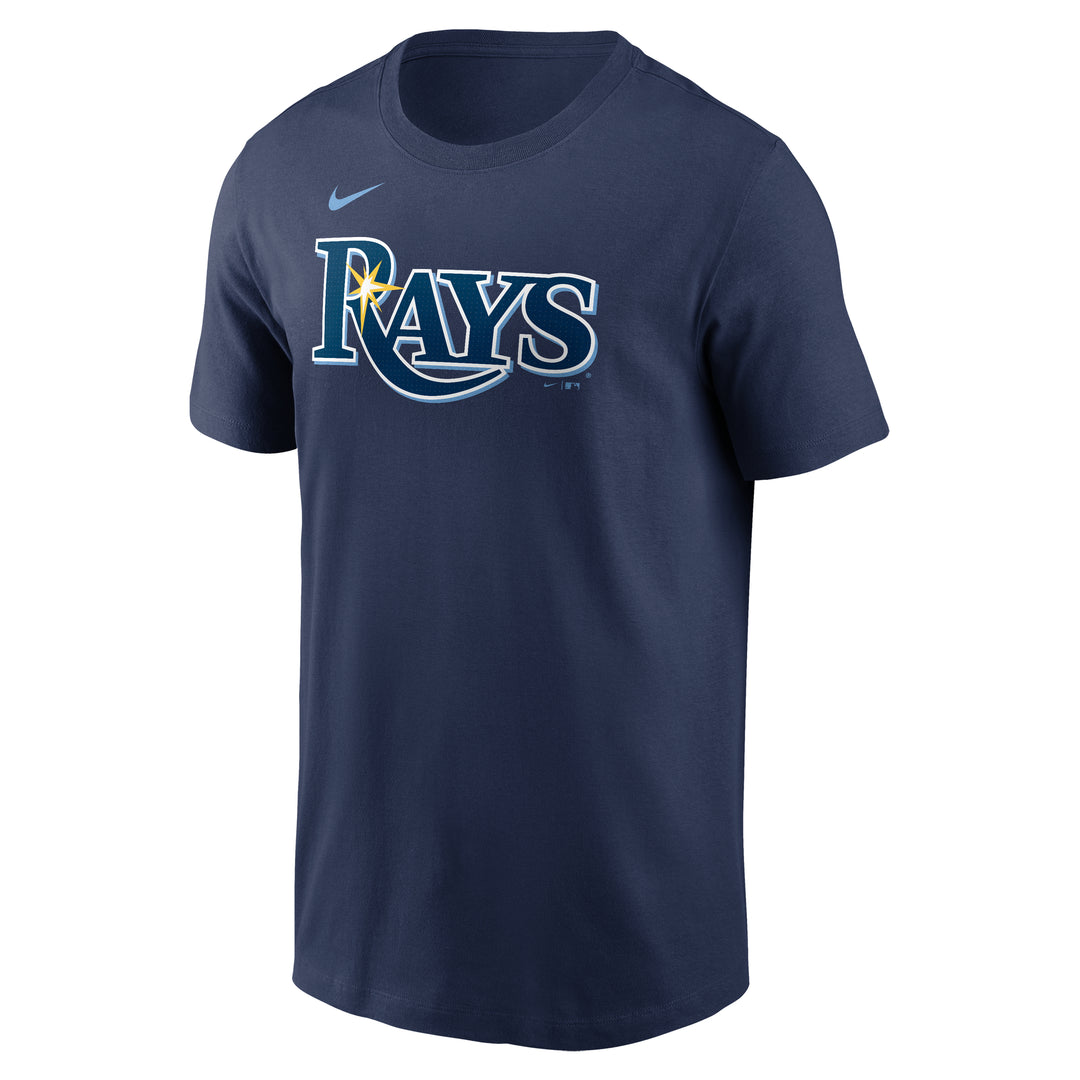 Rays Nike Navy Yandy Diaz Fuse Player Tee