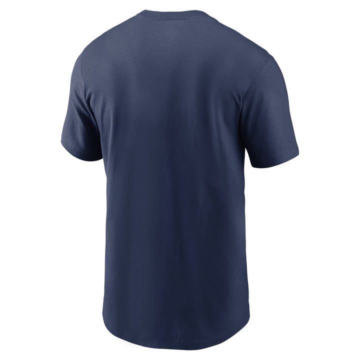 Rays Men's Nike Navy Blue Wordmark Dri Fit T-Shirt