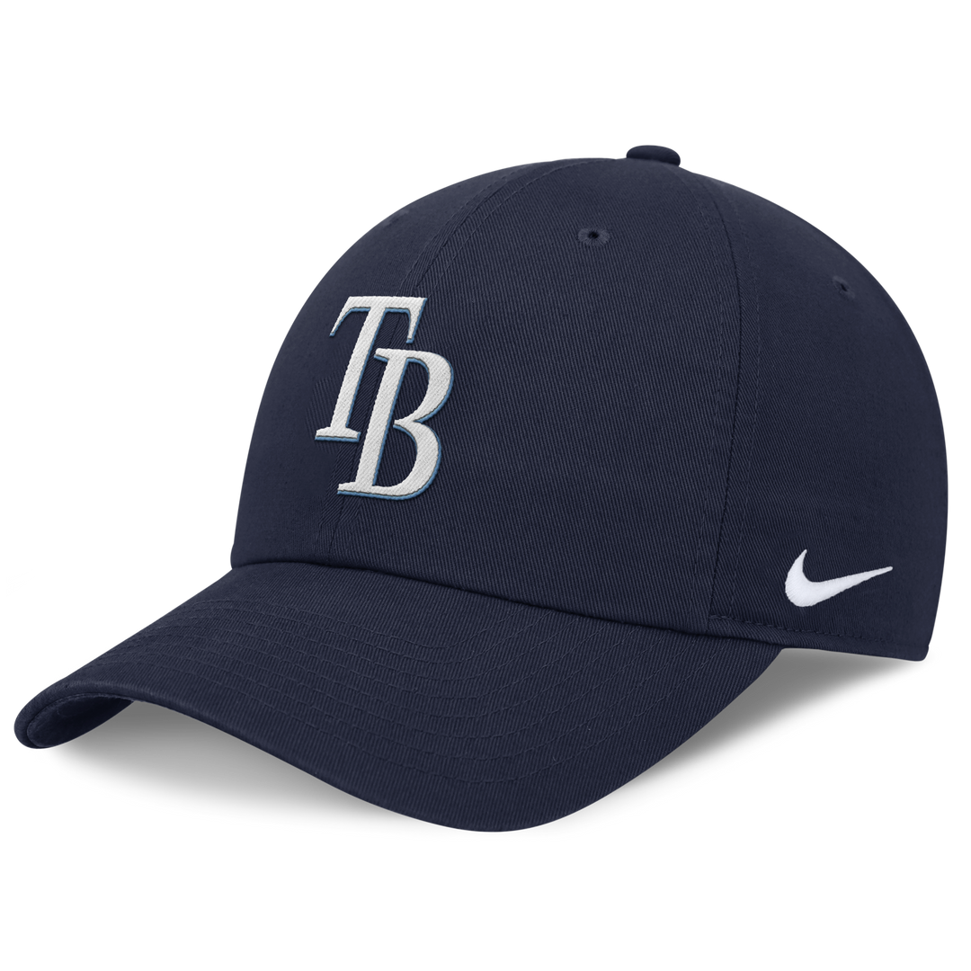 Rays Nike Navy Blue TB Club Cap Adjustable Hat
