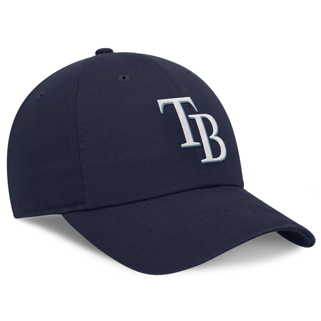Rays Nike Navy Blue TB Club Cap Adjustable Hat