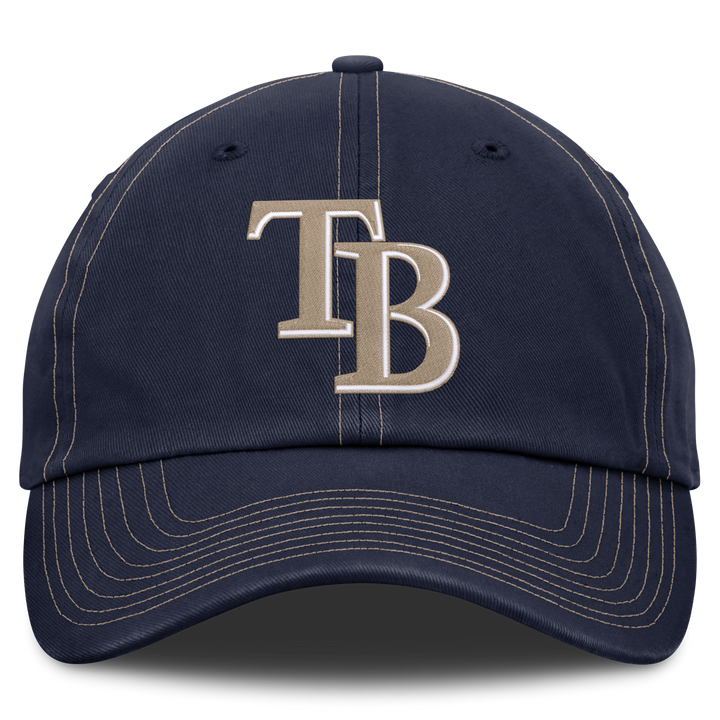 Rays Nike Navy Brown Father’s Day TB Club Cap Adjustable Hat