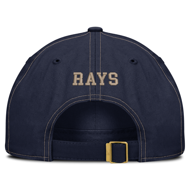 Rays Nike Navy Brown Father’s Day TB Club Cap Adjustable Hat