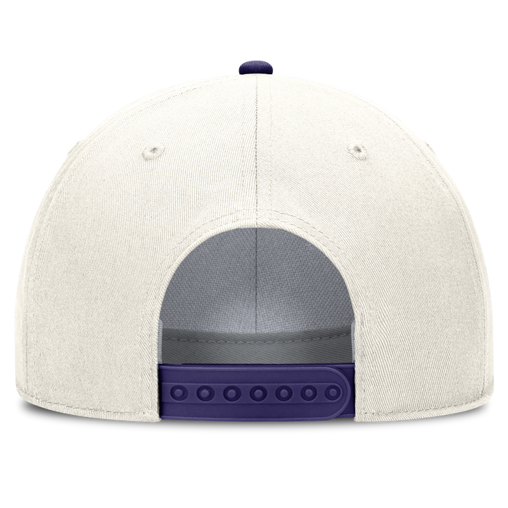 Rays Nike White Devil Rays Coop Rise Structured Cap