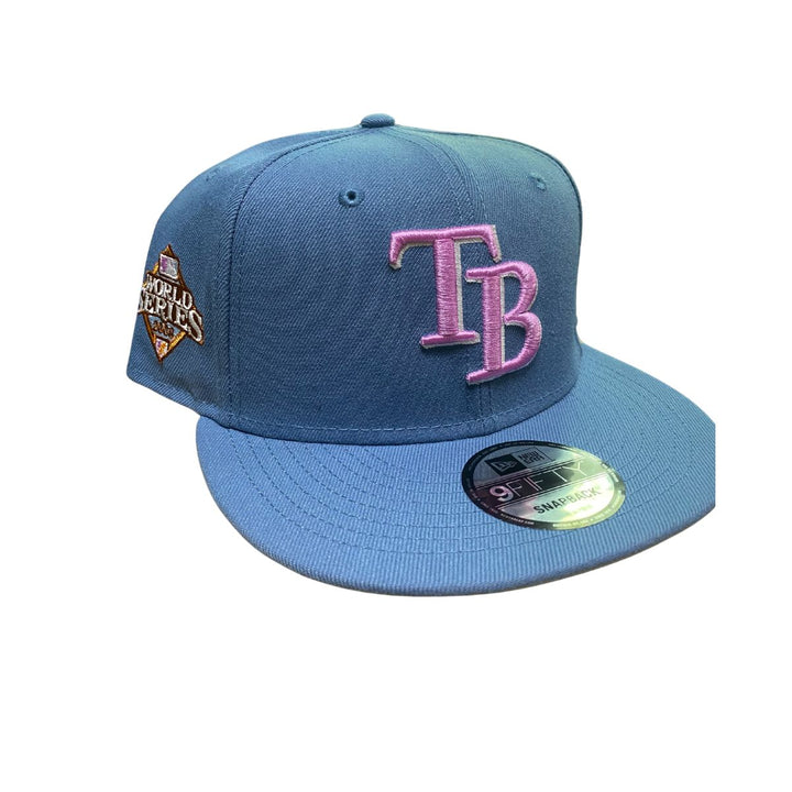 Rays New Era 9Fifty Blue/Pink World Series '08 Color Patch