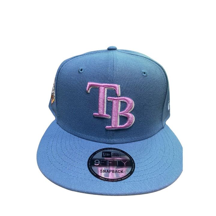 Rays New Era 9Fifty Blue/Pink World Series '08 Color Patch