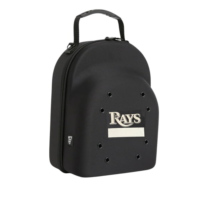 Rays New Era Wordmark Black 6-Pack Cap Carrier