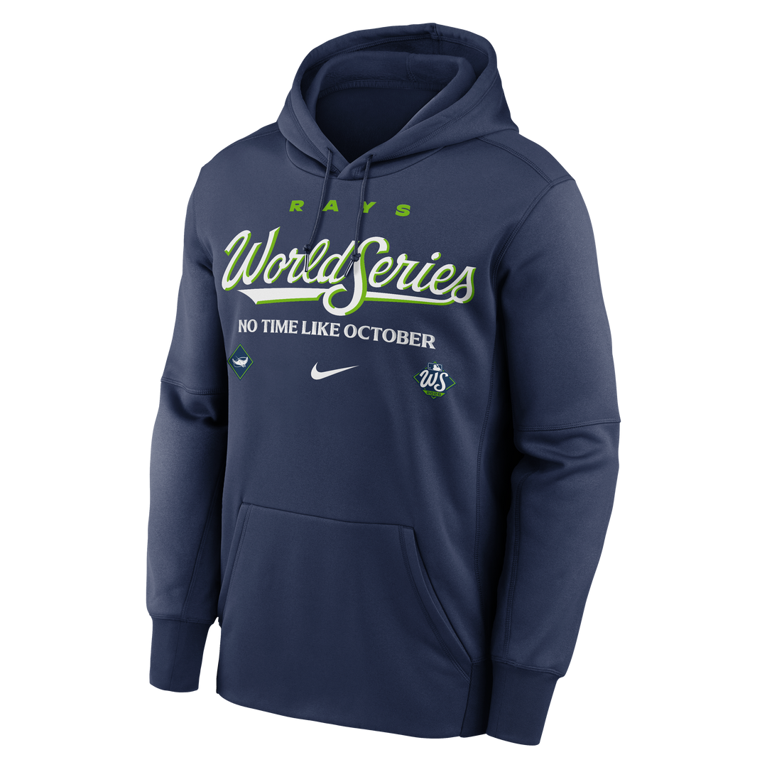 Rays Nike Navy 2026 World Series Authentic Collection Alt Therma Fleece Hoodie