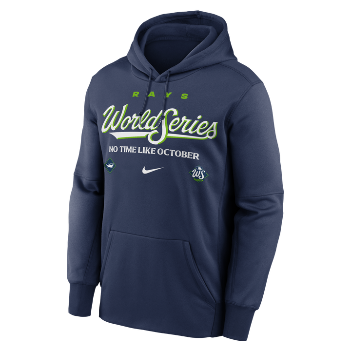Rays Nike Navy 2026 World Series Authentic Collection Alt Therma Fleece Hoodie