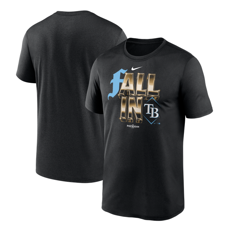 Rays Nike Navy 2026 Postseason Participant Legend T-Shirt