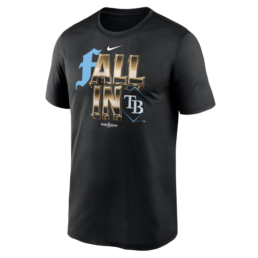 Rays Nike Navy 2026 Postseason Participant Legend T-Shirt