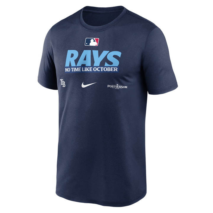 Rays Nike Navy 2026 Postseason Legend T-Shirt