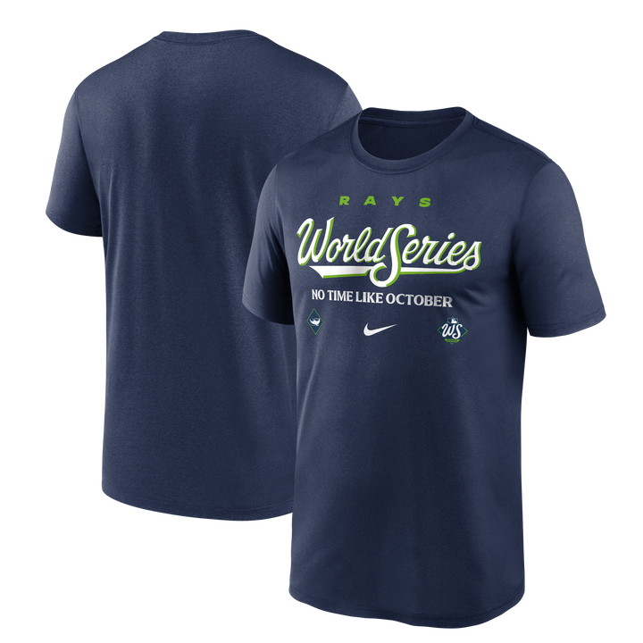 Rays Nike Navy 2026 World Series Authentic Collection Alt Legend Dri-FIT T-Shirt