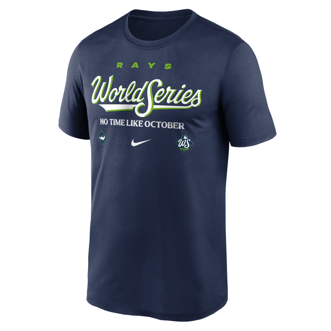 Rays Nike Navy 2026 World Series Authentic Collection Alt Legend Dri-FIT T-Shirt