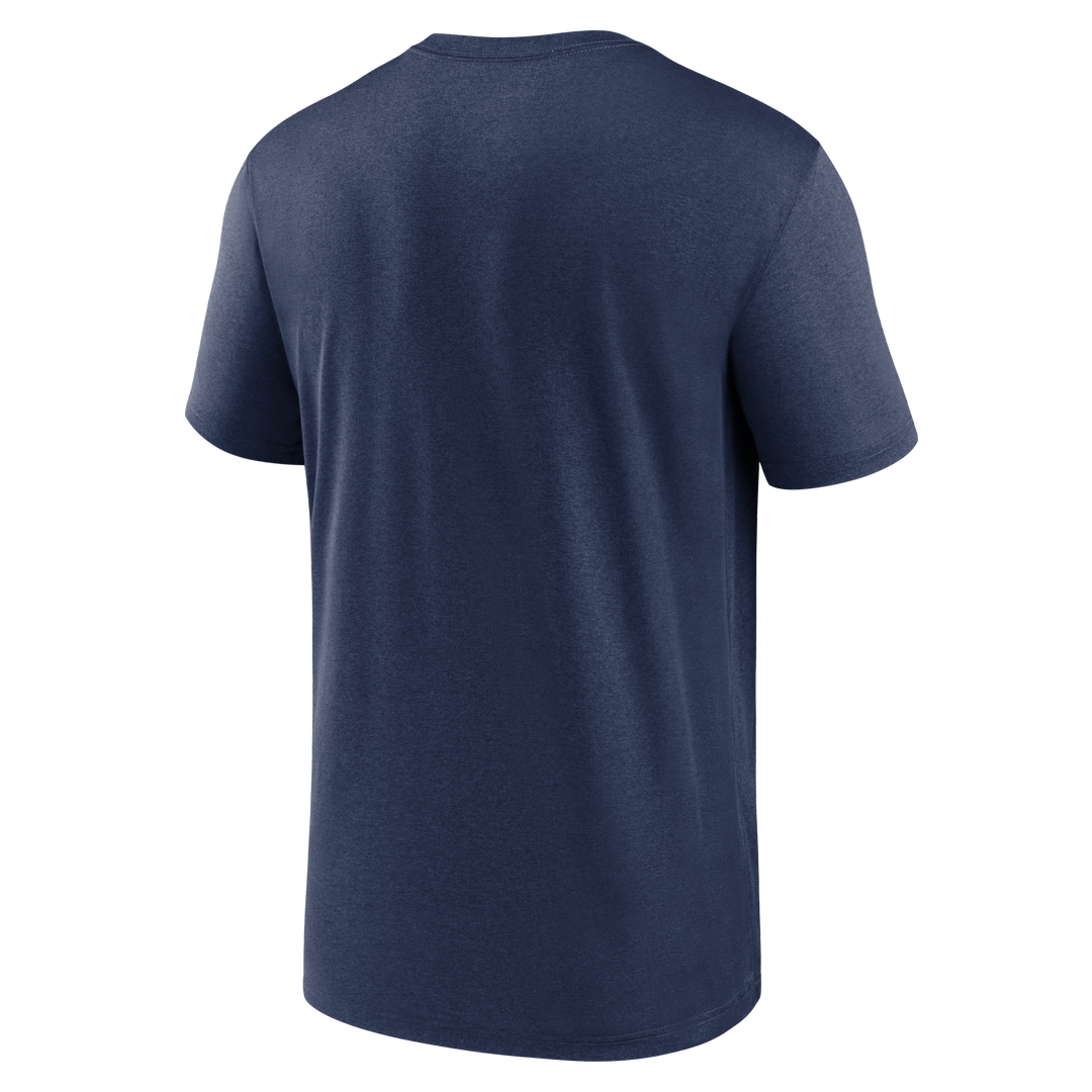 Rays Men's Nike Navy Blue 2024 Wordmark Dri Fit T-Shirt