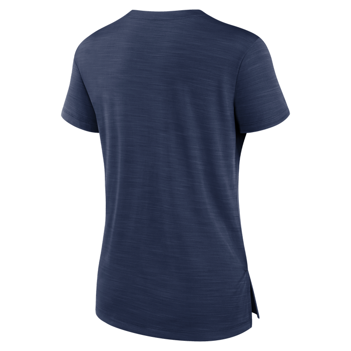 Rays Women's Nike Navy Burst Edge Play Dri-Fit T-Shirt