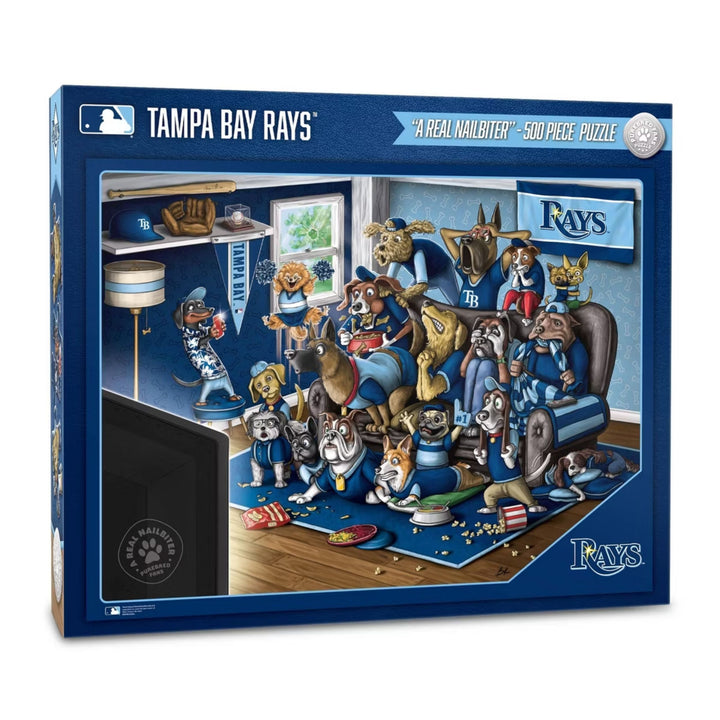 Rays Purebred Fans "A Real Nailbiter" 18'' x 24'' 500-Piece Puzzle