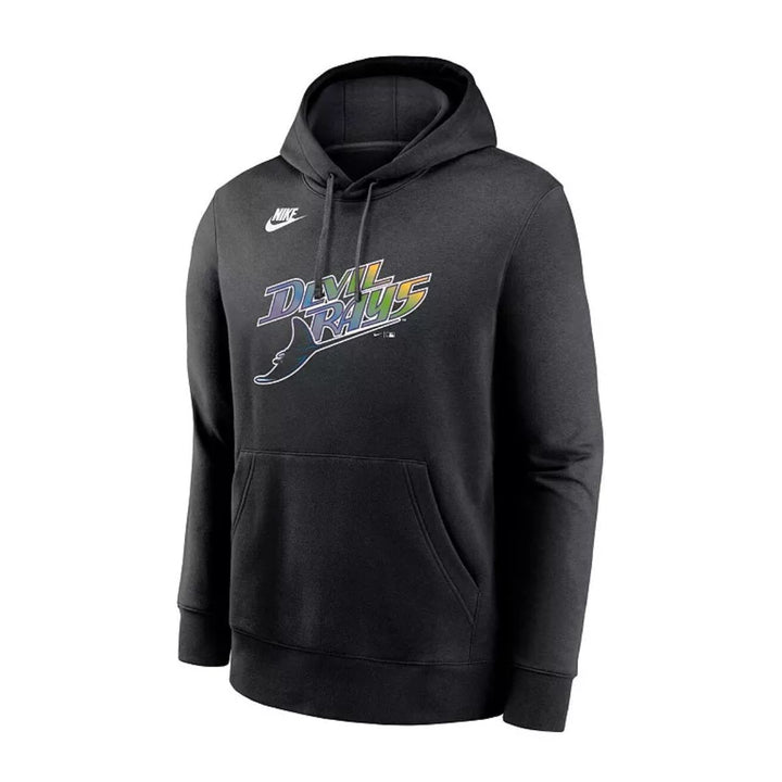 Rays Men's Nike Devil Rays Black Pullover Hoodie