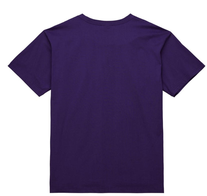 Rays Men's Mitchell & Ness Purple Devil Rays Premium Pocket T-Shirt