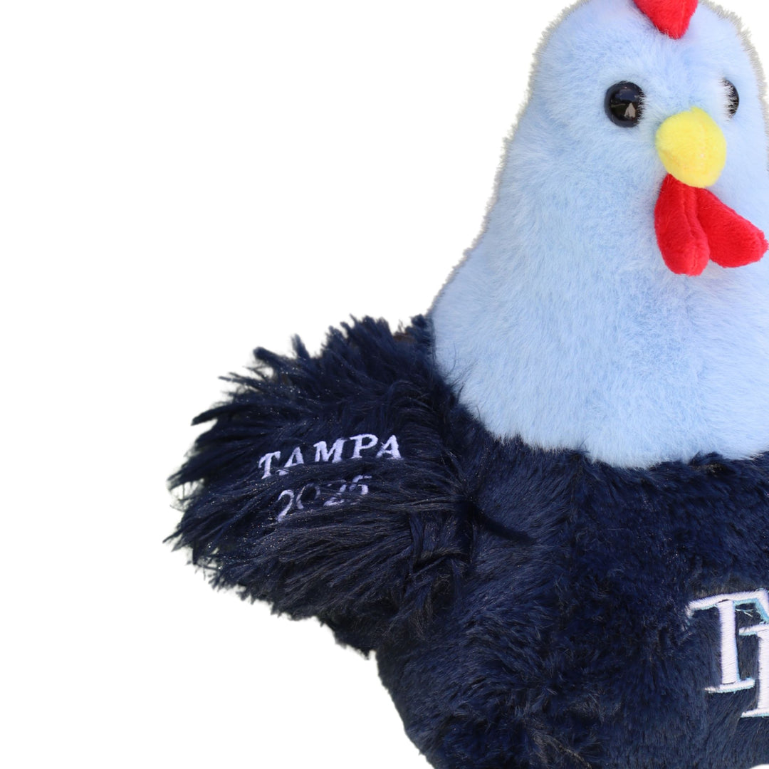Rays Navy Rooster TB Plush