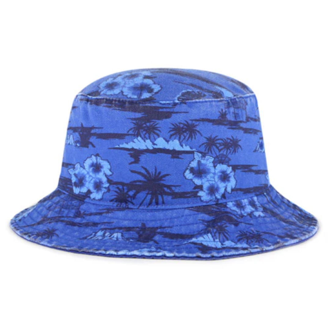Rays '47 Brand Blue Fiji Floral Burst Bucket Hat