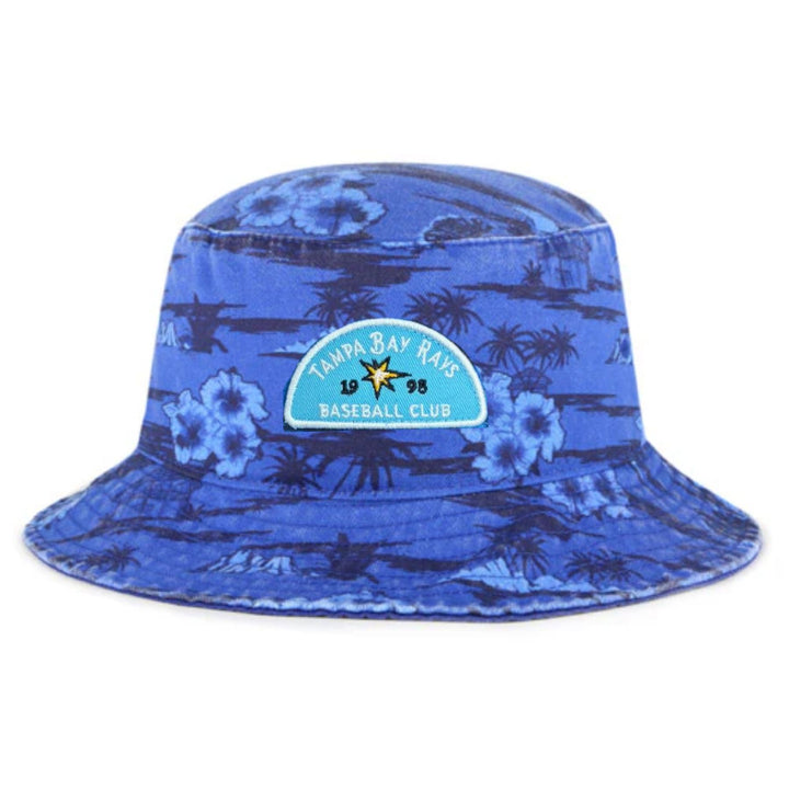Rays '47 Brand Blue Fiji Floral Burst Bucket Hat