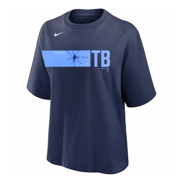 Rays Women's Nike Knockout Boxy Tee