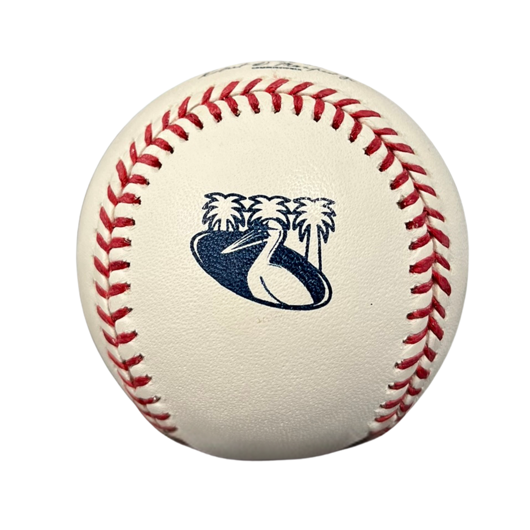 Rays Junior Caminero Autographed City Connect Official MLB Baseball