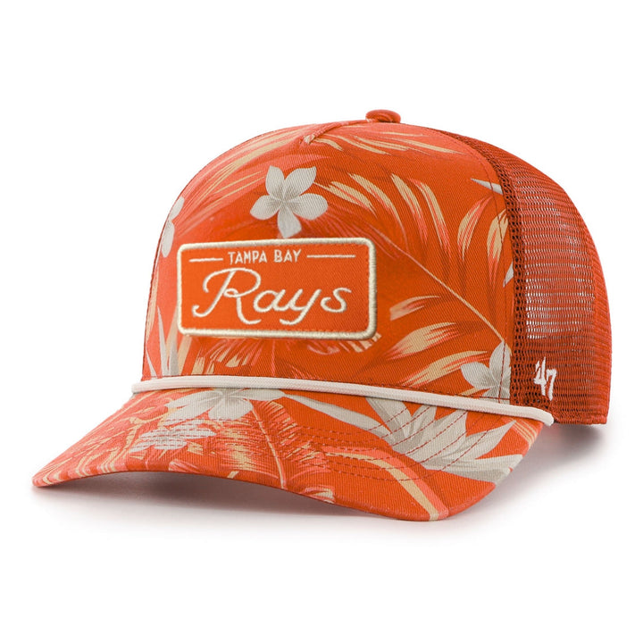 Rays Men's '47 Brand Tropical Orange Hitch Adjustable Hat