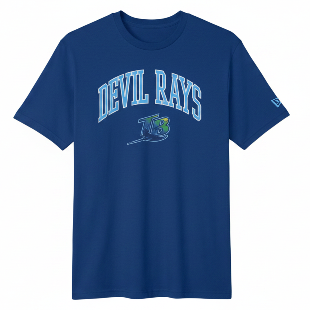トップス ryaw RAYS TEE Tampa Bay Rays Men's New Era Batting Practice Devil Rays Coop T