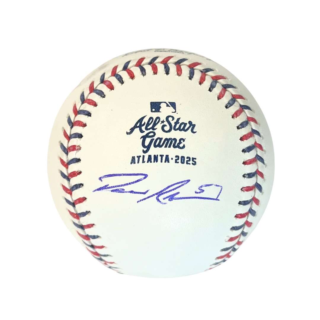 Rays Drew Rasmussen 2025 All Star Game Autographed Official MLB Baseball