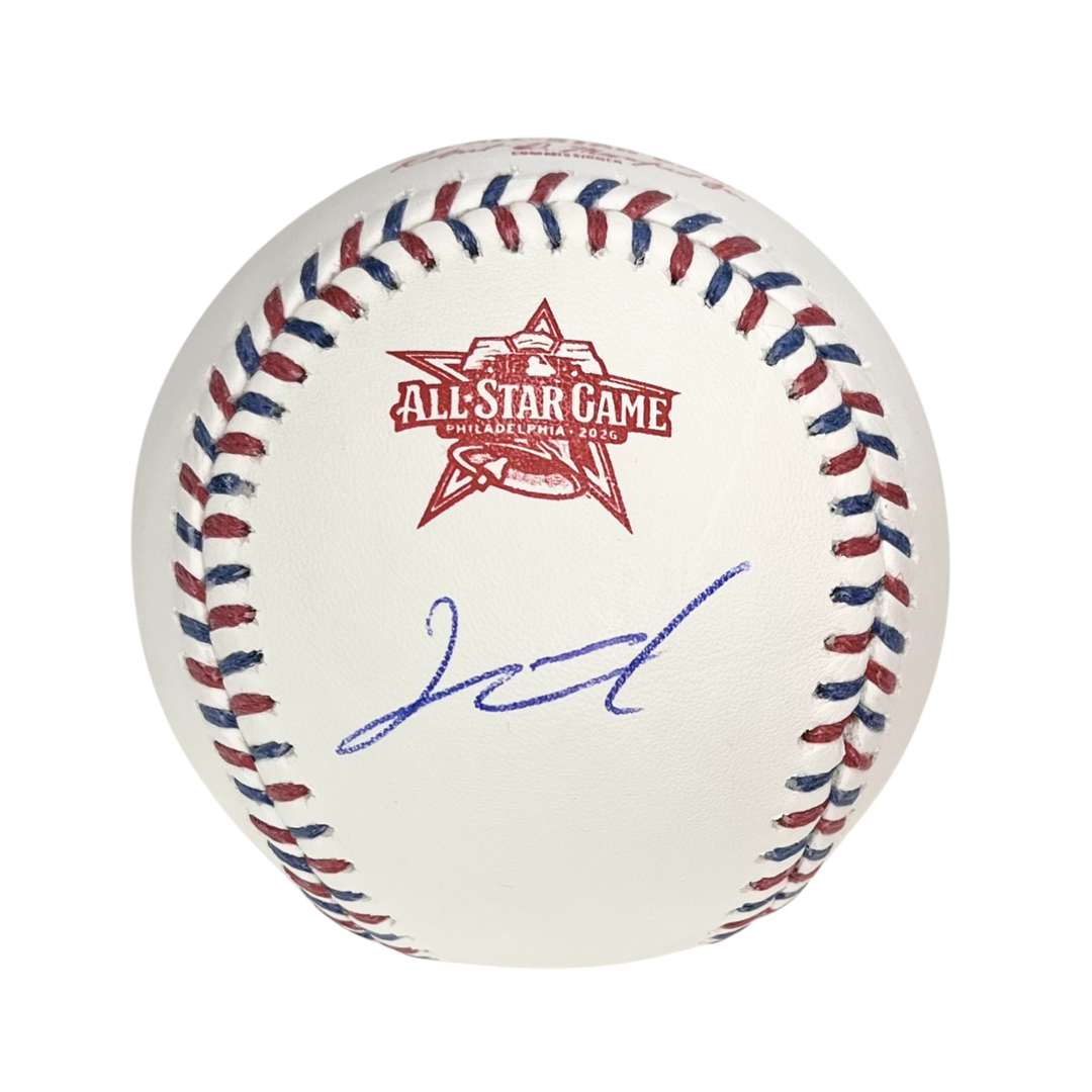 Rays Junior Caminero 2026 All Star Game Autographed Official MLB Baseball