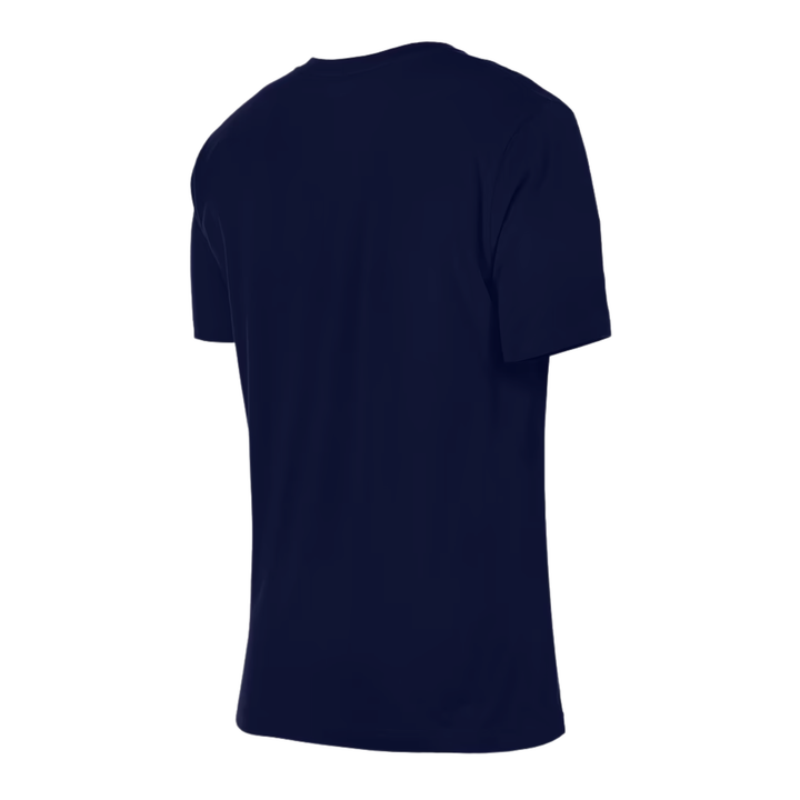 Rays Women's New Era Navy Baseball Burst T-Shirt