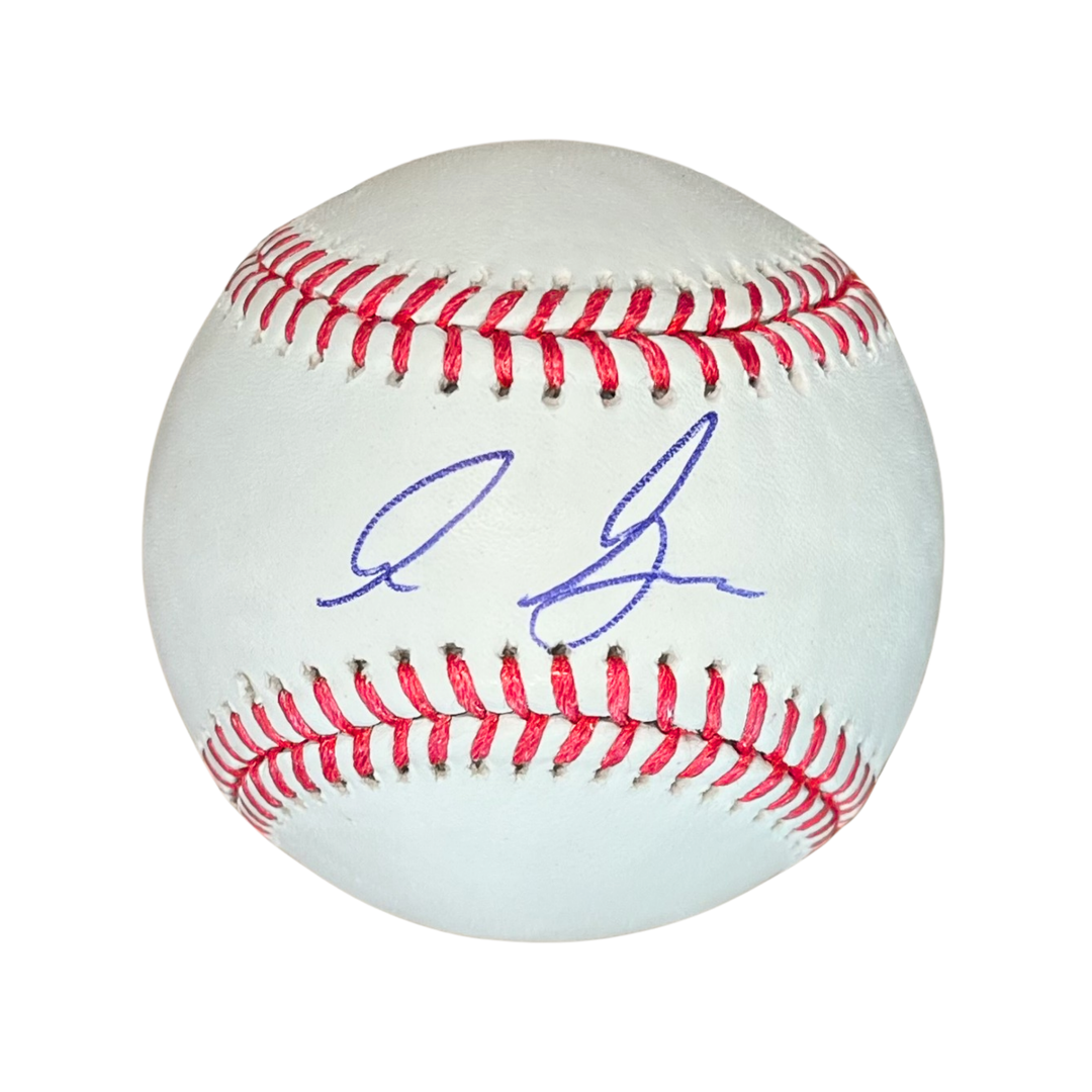 Rays Ian Seymour Autographed City Connect Official MLB Baseball