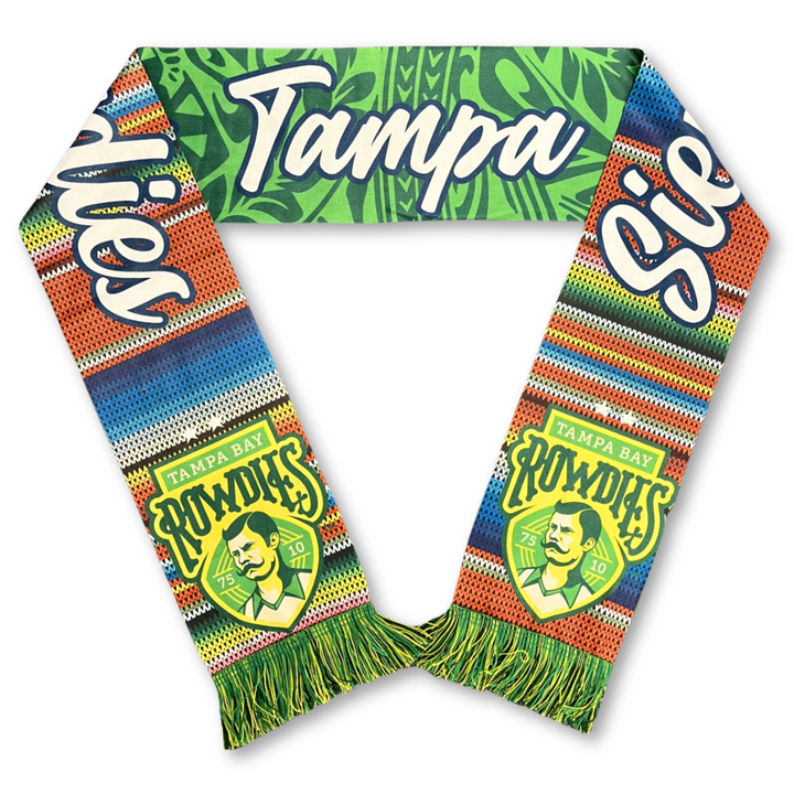 Rowdies Siempre 'Viva Tampa Bay' Dual Sided Scarf