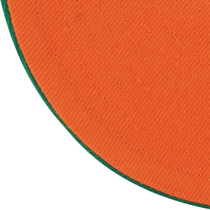 Rays New Era Cream Orange Green Alt 59Fifty Fitted Hat